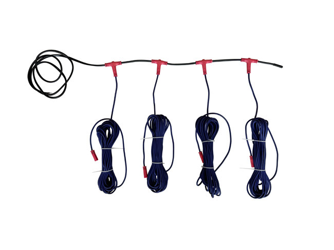 石墨烯雙導無磁發熱線